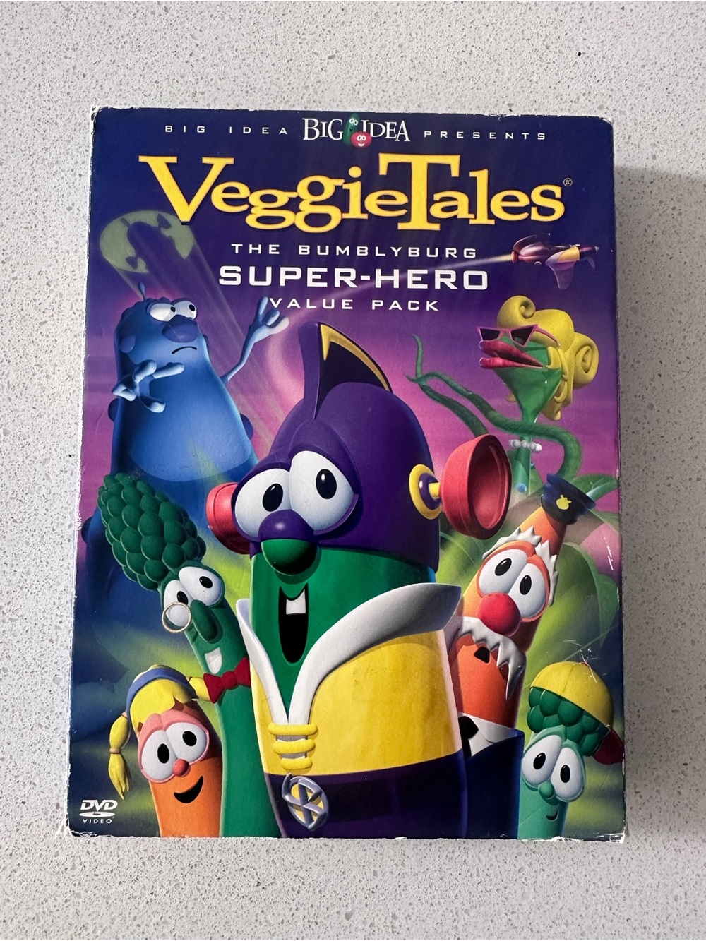 VeggieTales The Bumblyburg Super-Hero Value Pack DVD - 4 Discs
